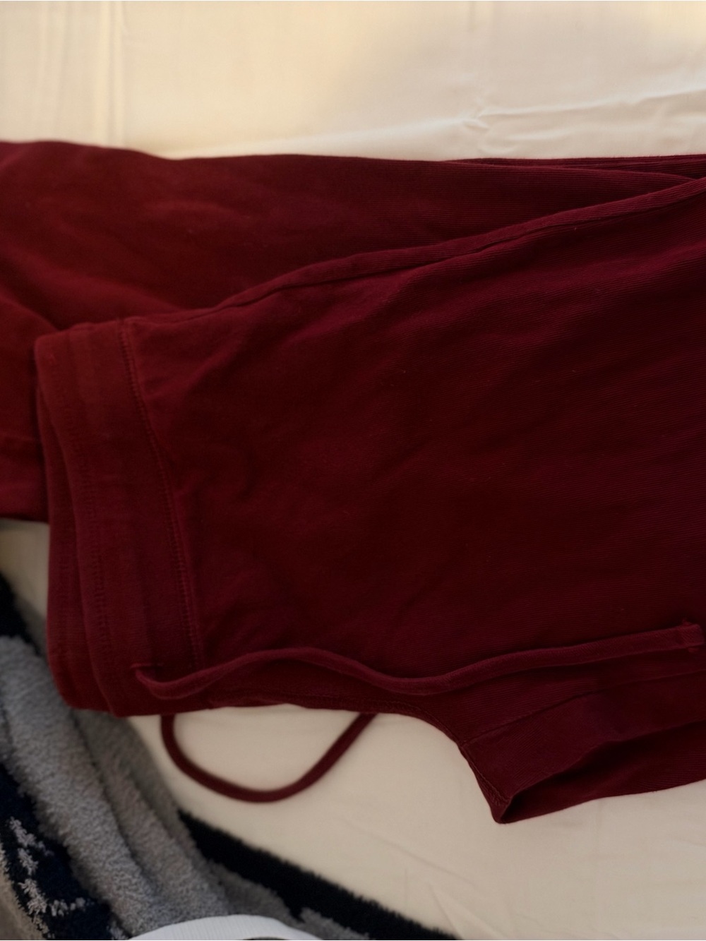 Brandy Melville Burgundy Lounge Pants